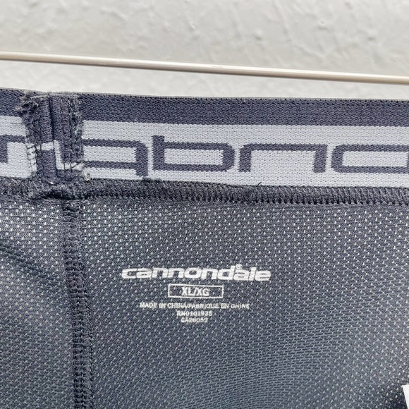 Cannondale Mens XL Army Olive Green Cycling Hybrid Cargo 11" Shorts Padded Seat - Picture 9 of 10